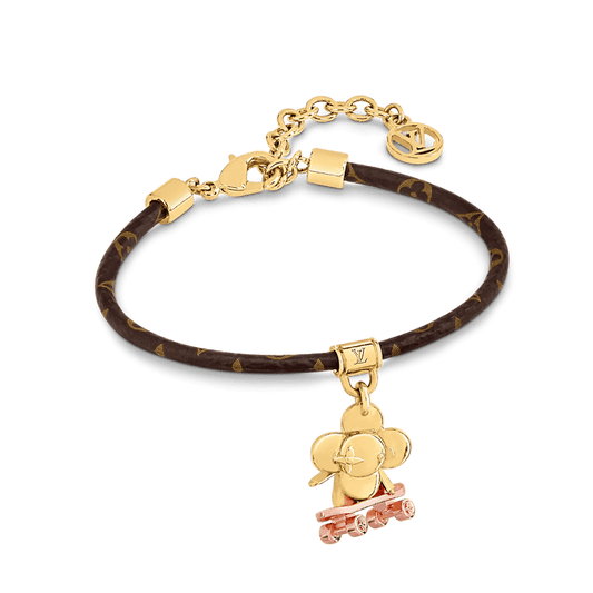 18K Louis Vuitton VIVIENNE KICK FLIP Bracelet