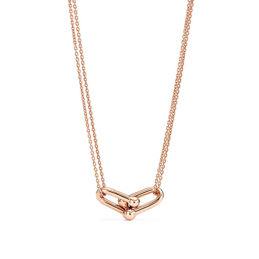 18K Tiffany HardWear Double Link Necklace