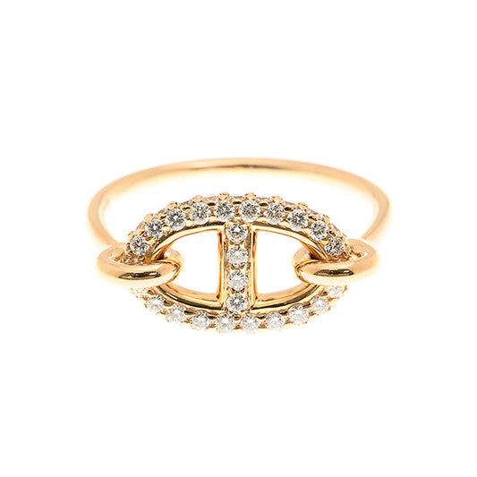 18K Farandole Diamond Hermes Ring