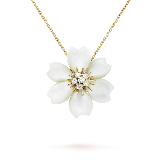 18K Rose de No?l Necklace