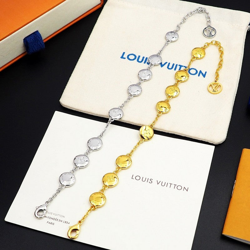 18K Louis Vuitton Studs Sautoir Bracelet